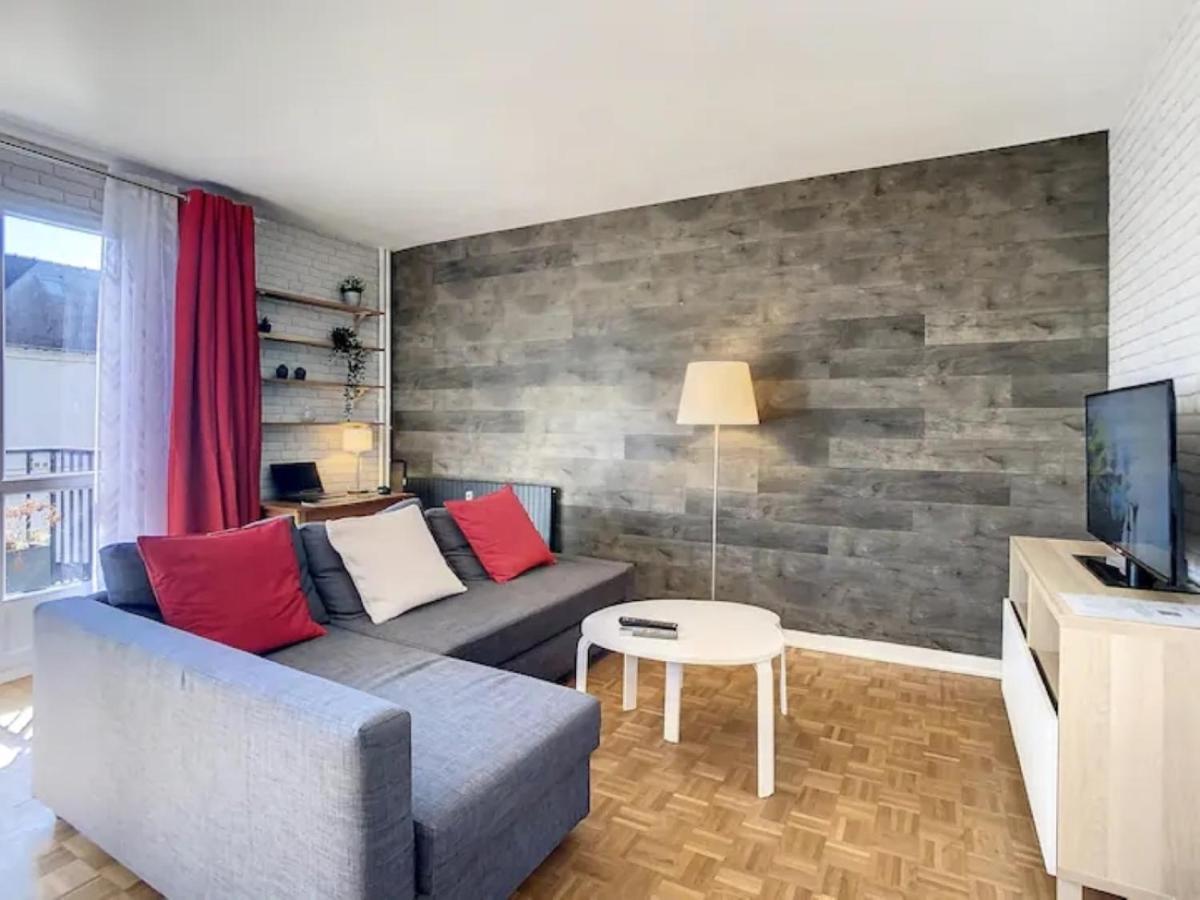 Appartement Chic Proche De Paris, Parking Inclus Saint-Maur-des-Fossés Exteriör bild